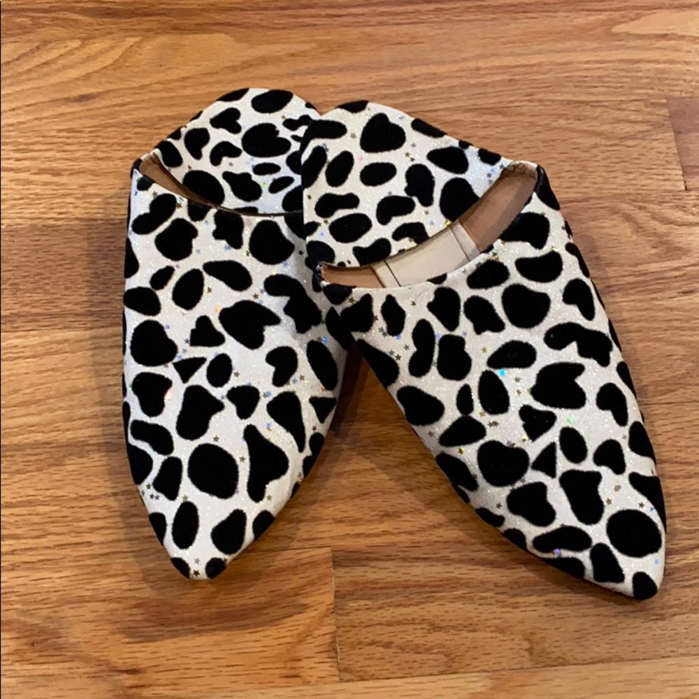 Rare Slip On Flat Pointy Slippers